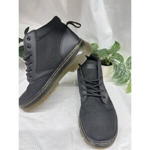 Unisex Dr. Martens Bonny Poly Casual Combat Boots Black Extra Tough Poly M-9 W-